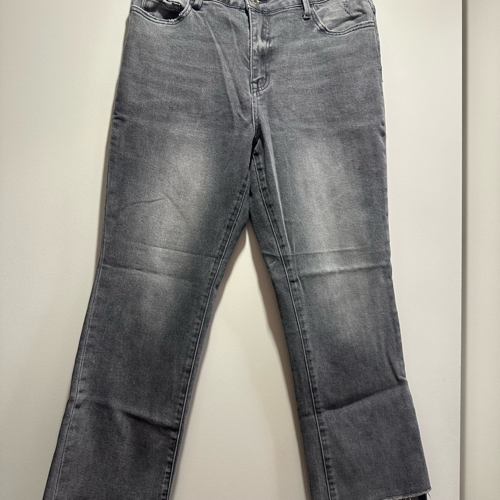 Gray Denim Jeans